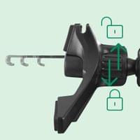 HAMA Безжично зарядно устройство Qi2, 15W, за кола, черно - 23