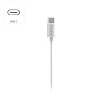 HAMA Слушалки “Curly”, USB-C, микрофон, бял - 8