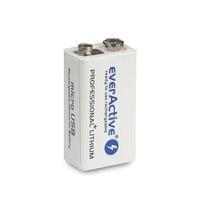 Акумулаторна Батерия R22 9V LiIon 500mAh/550 precharged +Usb-C  1бр. в... - 1