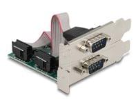 Delock PCI Express х 1 карта към 2 x сериен... - 2