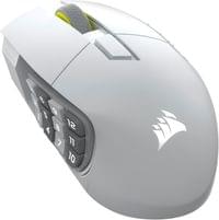 Геймърскa оптична мишка CORSAIR SCIMITAR ELITE WIRELESS SE White, 33000 DPI - 1