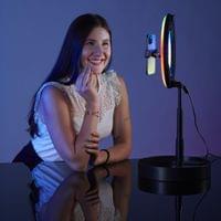 Hama LED Лампа със статив &amp;quot;SpotLight FoldUp RGB 102&amp;quot; LED-RGB, комплект... - 7