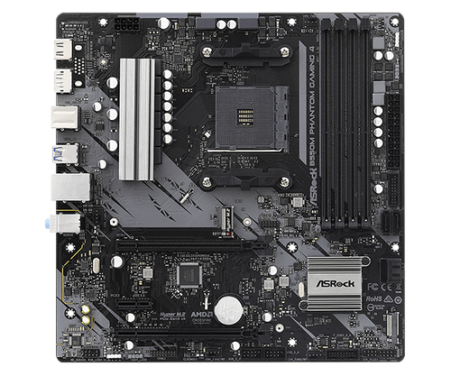 Дънна платка ASRock B550M Phantom Gaming 4, AM4 - 1