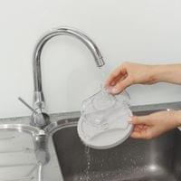 Комплект кутия за храна с прибори Xavax To Go, 1100 мл, пастелно синьо - 5