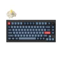 Механична клавиатура Keychron V1 MAX QMK 75% Carbon Black... - 1