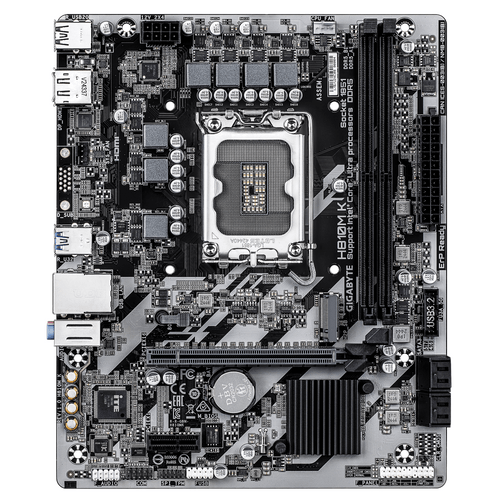 Дънна платка GIGABYTE H810M K, LGA 1851, DDR5 - 1