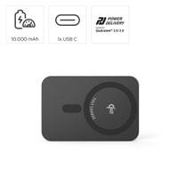 HAMA Безжична външна батерия Qi2, 10000mAh, индуктивно зареждане, антрацит - 7