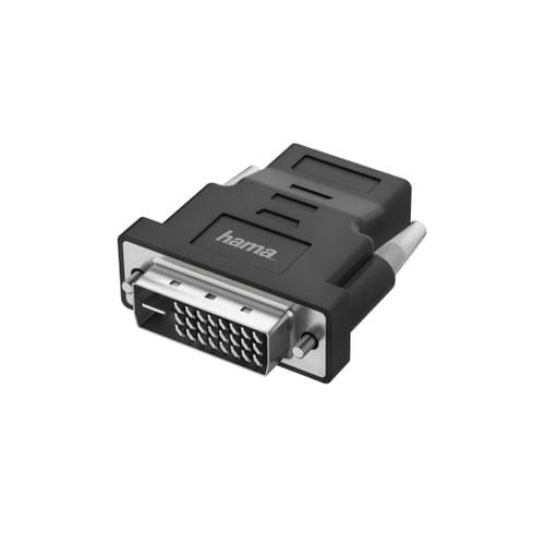 Адаптер HAMA 205169, DVI-D мъжко - HDMI женско, Ultra-HD,... - 1
