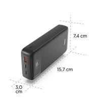 HAMA Външна батерия "PD27-W65", 27000 mAh, Изходи: 2xUSB-C, USB-A, Бързо... - 11 HAMA Външна батерия "PD27-W65", 27000 mAh, Изходи: 2xUSB-C, USB-A, Бързо... - 11
