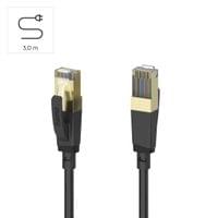 Мрежов пач кабел cat.8 S/FTP, 40Gbit/s, екраниран, 3м - 7