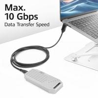 ACT Кабел USB-C - USB-C, 10Gbps, 60W, 1 м, конектори - 1... - 5