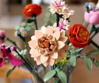 LEGO  Botanicals - Beautiful Pink Flower Bouquet , 10342 - 6