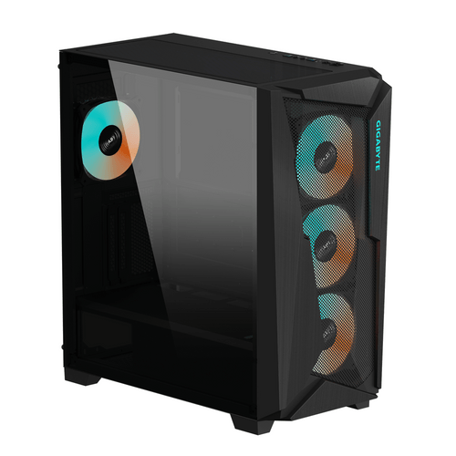 Кутия Gigabyte C301 Black V2, TG, Mid-Tower - 2
