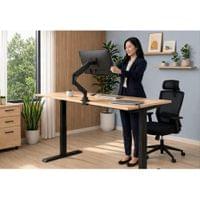 HAMA Стойка за монитор за бюро, 17&amp;quot;-35&amp;quot;, регулируема, газова пружина - 5