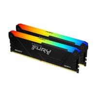 Памет Kingston FURY Beast Black RGB 64GB(2x32GB) DDR4 3600MHz CL18 - 1