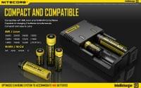 Зарядно у-во NITECORE i2, Universal Charger, LiIon &amp;amp; NIMH, 18650, CR123,... - 3
