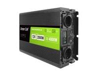 Инвертор GREEN CELL, 12/220V, DC/AC, 2000W/4000W, INVGCP2000LCD  LCD... - 1