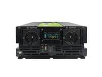 Инвертор GREEN CELL, 12/220V, DC/AC, 2000W/4000W, INVGCP2000LCD  LCD... - 2