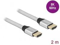 Кабел Delock Ultra High Speed,HDMI мъжко - HDMI мъжко, 48... - 2