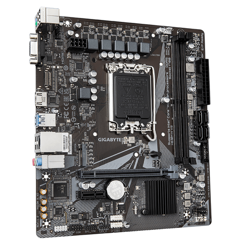 Дънна платка GIGABYTE H610M H V2 Socket 1700, DDR5 rev... - 2