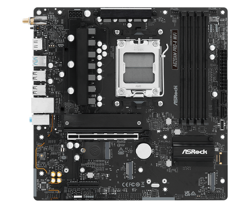Дънна платка ASRock A620AM PRO-A WIFI, AM5 - 1