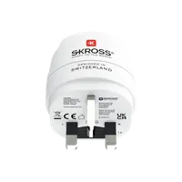 Skross адаптер 220V EU към UK - 6