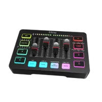 Аудио Миксер FIFINE SC3 RGB Audio Interface - Black - 2