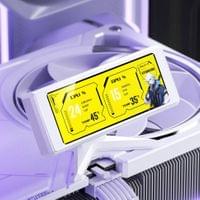 Информативен дисплей за кутия Jonsbo DS339 3.3&amp;quot; IPS - Бял - 2
