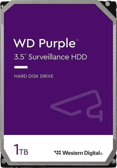 Хард диск WD Purple WD11PURZ, 1TB, 5400rpm, 64MB, SATA 3 - 1