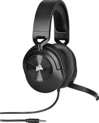 Геймърски слушалки с микрофон Corsair HS55 Carbon - Black - 1
