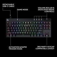 Геймърска механична клавиатура Logitech G Pro X RAPID... - 6