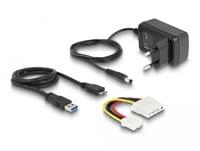 Конвертор Delock, USB 5 Gbps - SATA 6 Gb/s / IDE 40 pin / IDE 44 pin,... - 2