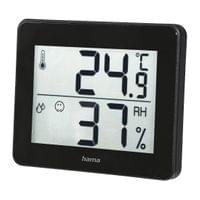 HAMA Термометър/хигрометър &amp;quot;TH-130&amp;quot;, черен - 1