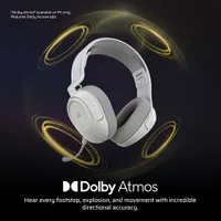 Геймърски безжични слушалки Corsair HS35 v3 - White - 3
