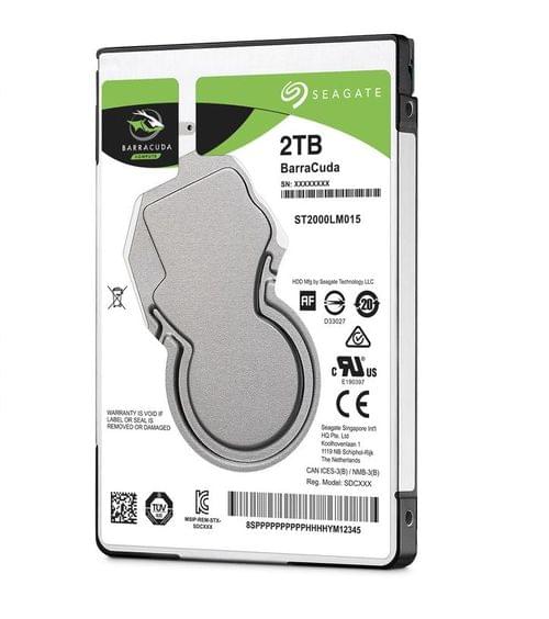 Хард диск за лаптоп SEAGATE, 2 TB, 128MB, SATA, ST2000LM015 - 1