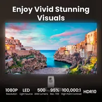 Портативен проектор BenQ GV32 - Full HD 1080p, 500lm - 7