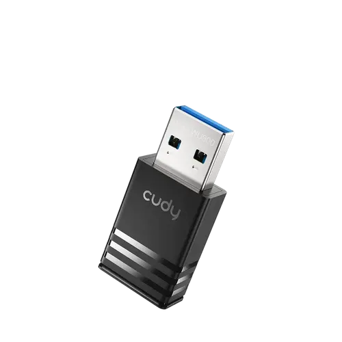 Безжичен адаптер Cudy WU900 WiFi 6, 900 Mbps, USB 2.0 - 1