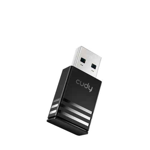 Безжичен адаптер Cudy WU900 WiFi 6, 900 Mbps, USB 2.0 - 2