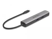 Докинг станция Delock USB 40 Gbps USB Type-C - 1 Докинг станция Delock USB 40 Gbps USB Type-C - 1