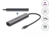 Докинг станция Delock USB 40 Gbps USB Type-C - 2 Докинг станция Delock USB 40 Gbps USB Type-C - 2