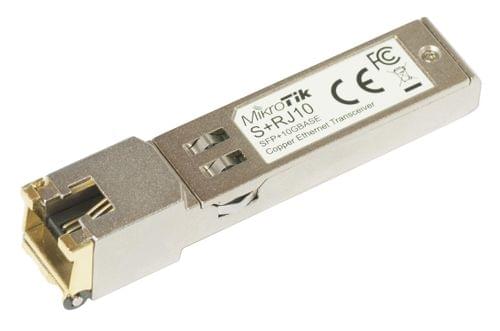 Мрежов трансивърен модул Mikrotik S+RJ10, 10Gbps SFP+ - 1