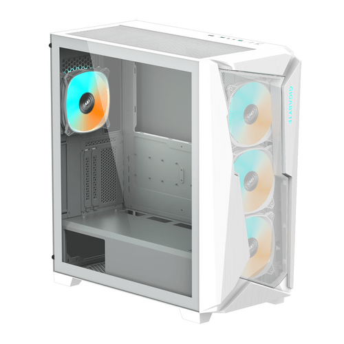 Кутия Gigabyte C301 WHITE V2, TG, Mid-Tower - 2