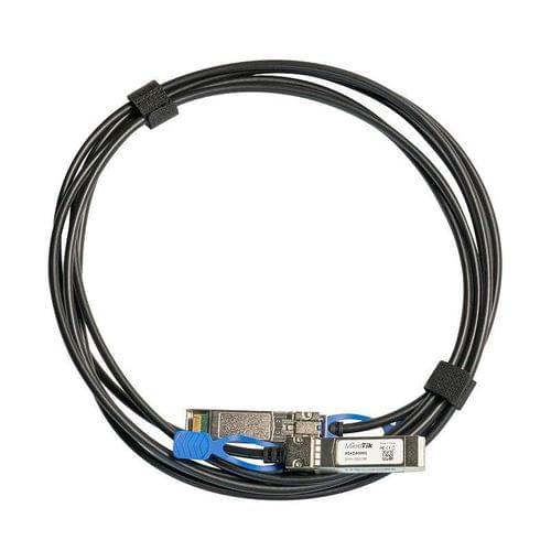 Свързващ кабел MikroTik XS+DA0003, 1G/10G/25G, 3м. - 1