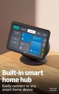 Смарт дисплей Amazon Echo Show 8 (Gen 4), 8&amp;#039;&amp;#039;, 3D-audio, бял - 2