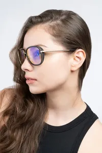 Компютърни очила GUNNAR Dume - Gold - Amber - 4