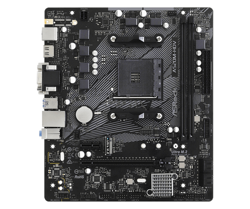 Дънна платка ASRock A520M-HDV, Socket AM4, mATX - 1