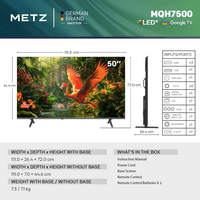 Телевизор METZ 50&amp;quot; 50MQH7500Z... - 4