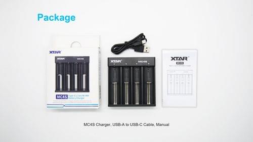 Зарядно у-во XTAR MC4S, USB Type-C, Universal Charger,... - 2 Зарядно у-во XTAR MC4S, USB Type-C, Universal Charger,... - 2