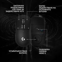 Геймърска мишка Logitech G Pro X3 Superstrike - Midnight... - 7