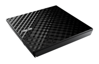 Външно USB DVD записващо устройство ASUS SDRW-08D2S-U LITE, USB 2.0, черно - 2